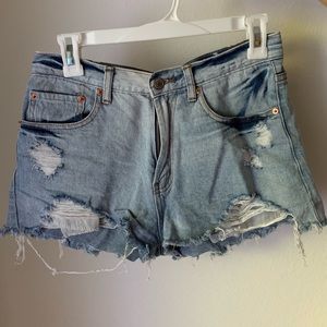 Jean shorts